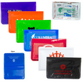 15 Piece Economy First Aid Kit in Colorful Vinyl Pouch